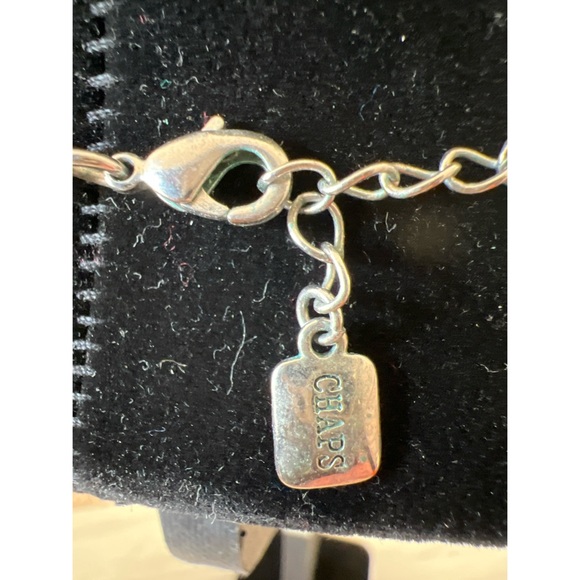 Chaps Oval Stones Shard Necklace - Picture 2 of 5